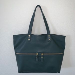 Green/Gray Tote bag
